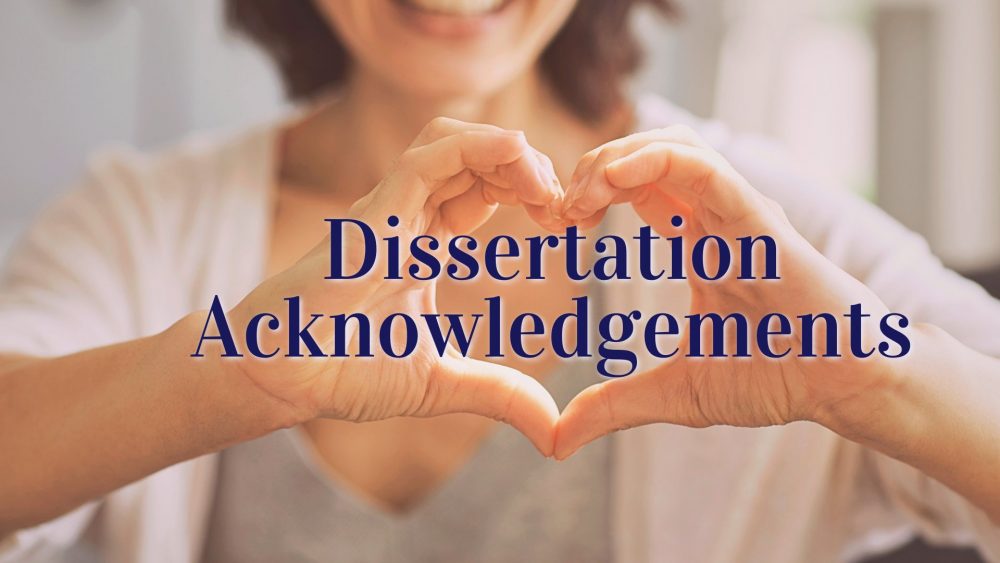 Dissertation Acknowledgements