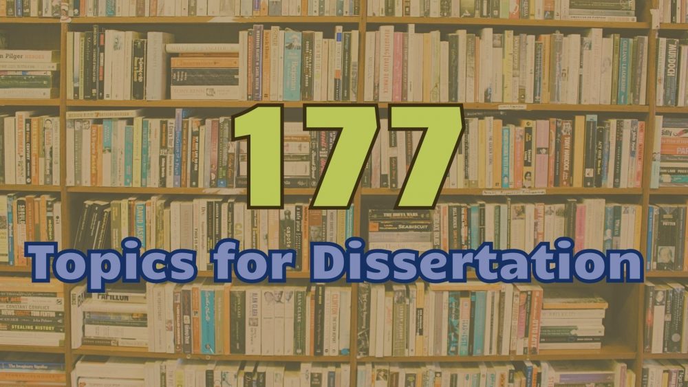 topics for dissertation